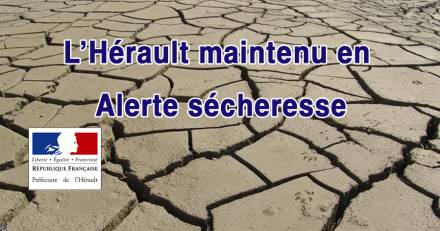 MARSEILLAN - L'Hérault maintenu en alerte sécheresse malgré les derniers épisodes de pluie