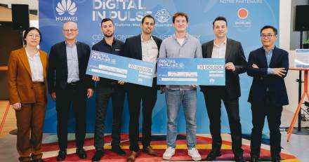 Perpignan - Operask remporte la deuxième place de l'étape lyonnaise du concours Digital InPulse de Huawei