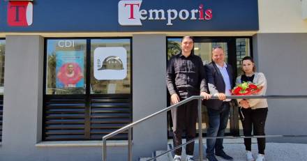 Perpignan - De salarié à chef d'entreprise :  Adrien Martinez ouvre une agence d'emploi Temporis à Perpignan !
