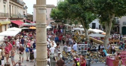 SAINT JEAN de FOS  - Le marché des potiers de Saint Jean de Fos fête ses 40 ans.