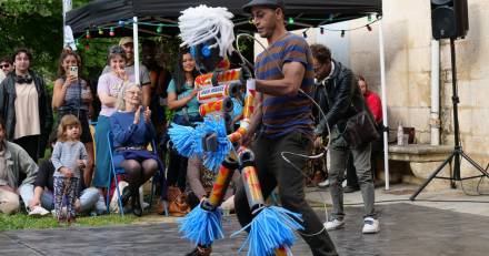 Montpellier - Semaine du Grand Mix sous chapiteau au Parc de la Guirlande : danse, marionnettes et soupes!