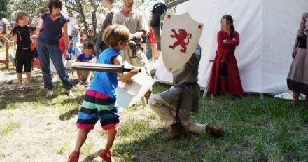 Aigues Mortes  - Chevaliers : guerriers et cultivés !