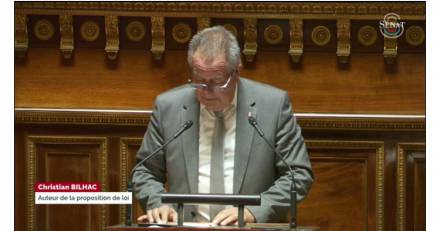 Hérault - Christian Bilhac défend sa proposition de loi pour limiter le paiement en espèces