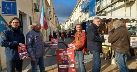 Montpellier - Communiqué de presse suite aux actes de vandalisme dans le local du Parti de Gauche à Celleneuve