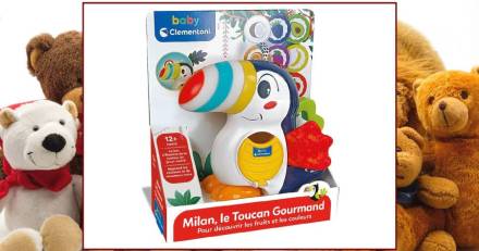 Jeux et Jouets - CLEMENTONI - Milan le toucan gourmand