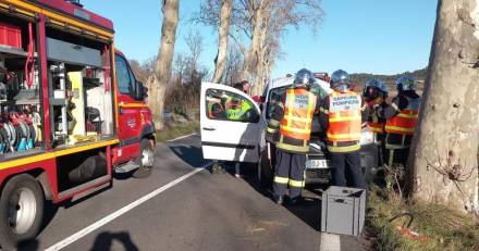 HÉRAULT - Accident à Tressan : Un homme de 56 Ans évacué par les Sapeurs-Pompiers de l'Hérault